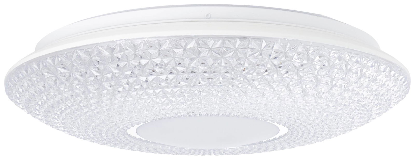 Lubinis LED šviestuvas BRILLIANT Benoit, 24W, 3000 K, 2500 lm, ø42 x h9,5 cm