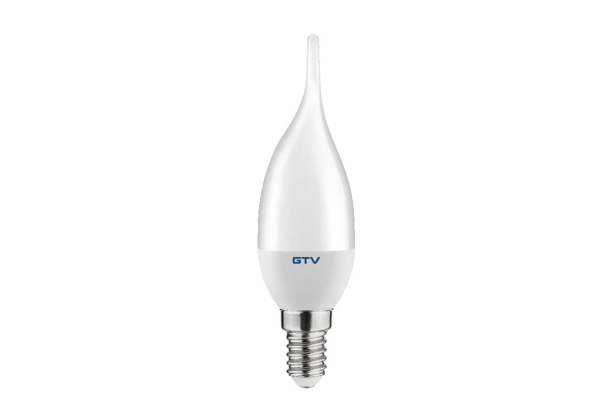 Šviesos diodų lemputė GTV, C30L, SMD 2835, 4000 K, E14, 6 W, 470 lm