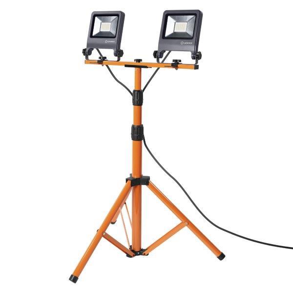 LED prožektorius su stovu LEDVANCE TRIPOD, 60 W, 4000 K, 5400 lm, IP65