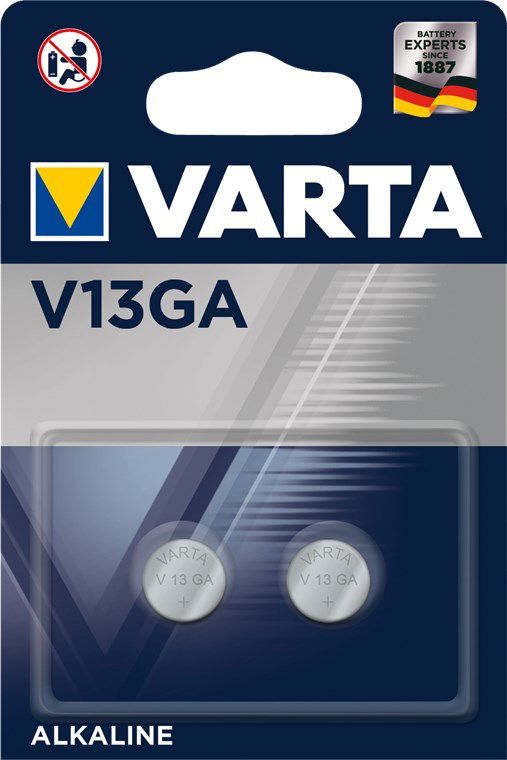 Elementai VARTA PROFESSIONAL LITHIUM, V13GA B2, licio, 2 vnt.