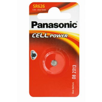 Elementai PANASONIC SILVER OXIDE, SR626SW/1B, 1 vnt