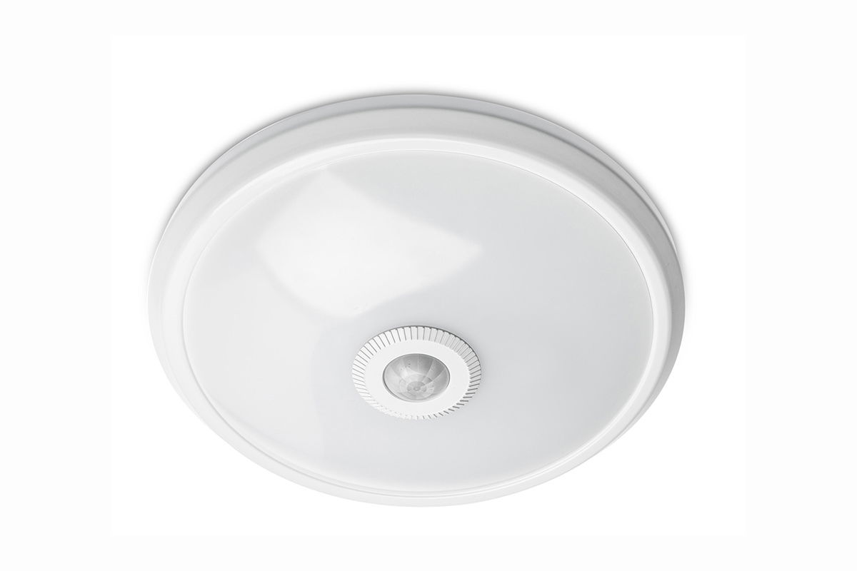 Plafoninis LED šviestuvas GTV ITALIA, 12 W, 900 lm, 4000 K, IP20, su judesio davikliu, Ø29 cm