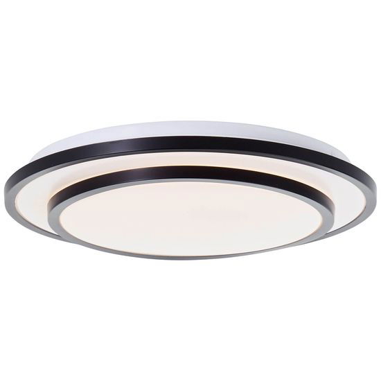 Lubinis LED šviestuvas BRILLIANT LUCIANO, 24W, 3000K, 2400 lm, Ø34 x 7 cm