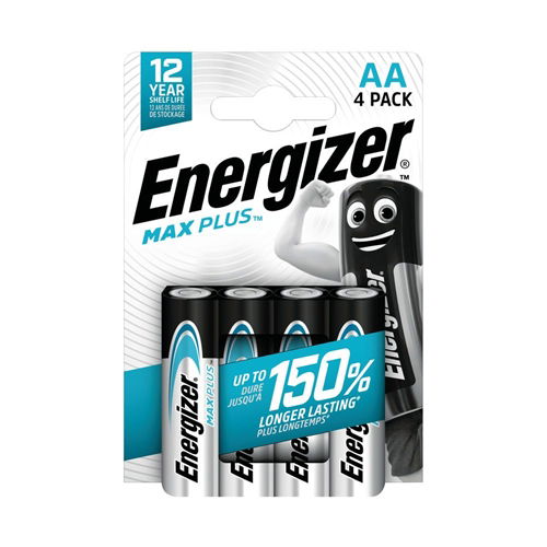 Elementai ENERGIZER Max Plus, AA LR6, E91 BP4 CEE, 4 vnt