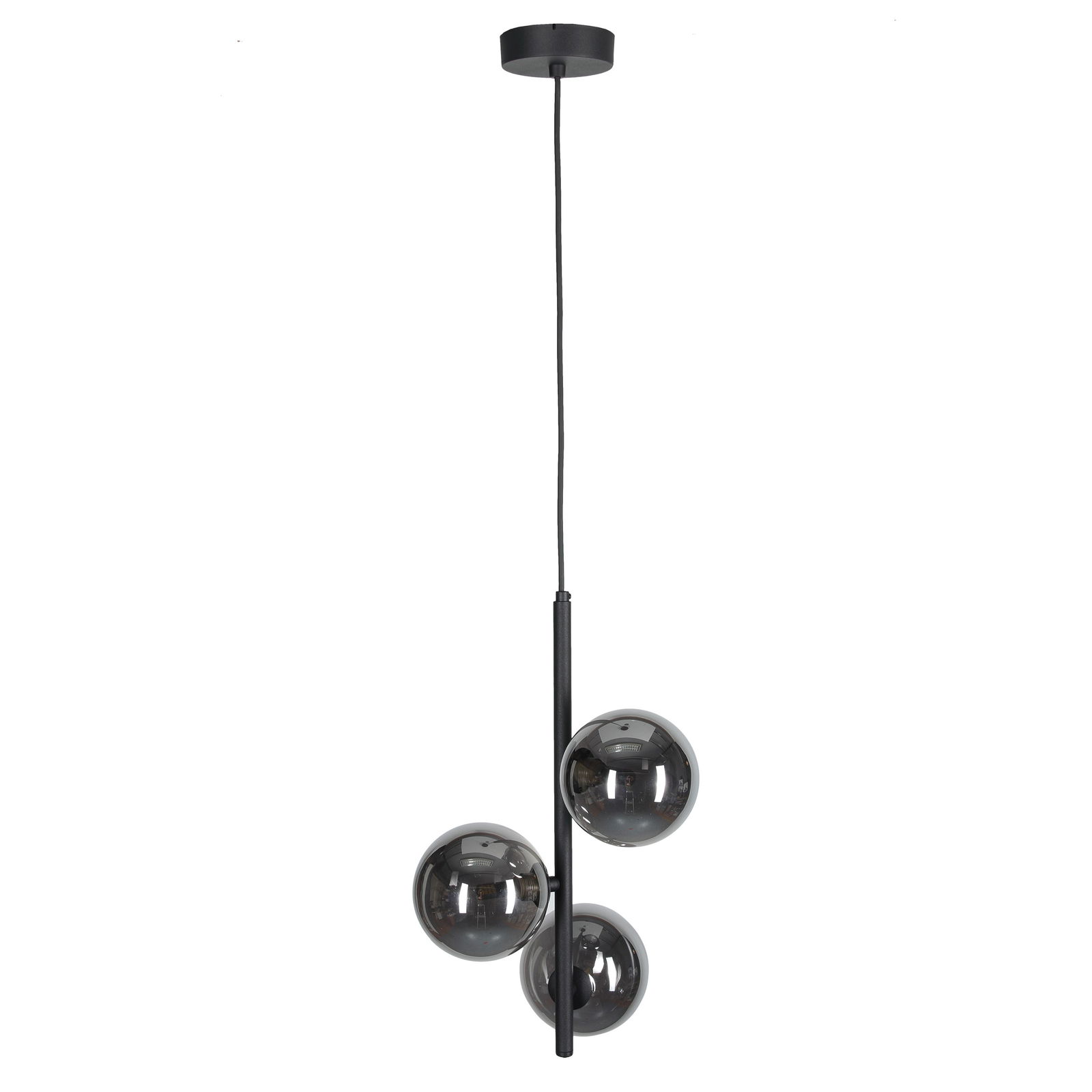 Pakabinamas šviestuvas TK LIGHTING ESTERA BLACK 3, 3xG9 6W