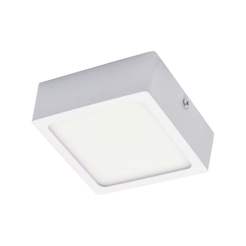 Paviršinė LED panelė TOPE MODENA, IP44, 4000 K, 8 W, 461 lm, baltos sp., 9 x 9 x h3,1 cm