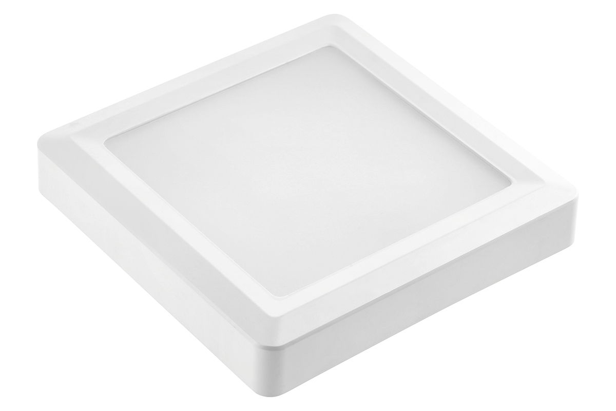 Virštinkinė LED panelė GTV LOUIS SAMSUNG, IP54, 6 W, 480 lm, 4000 K, baltos sp., 12 x 12 cm