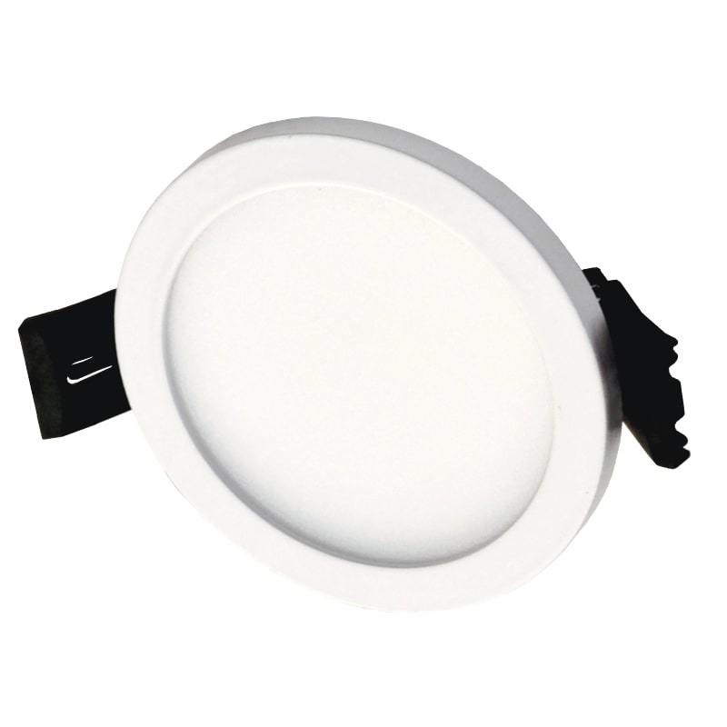 Įleidžiama LED panelė TOPE Split, 5 W, 325 lm, 4000K, IP44, baltos sp., apvali f.