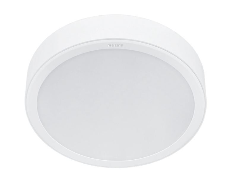 Paviršinė LED panelė PHILIPS MESON, 23,5W, 3000K,1750lm,apvali f., baltos sp.,ø22,2xh4,2cm