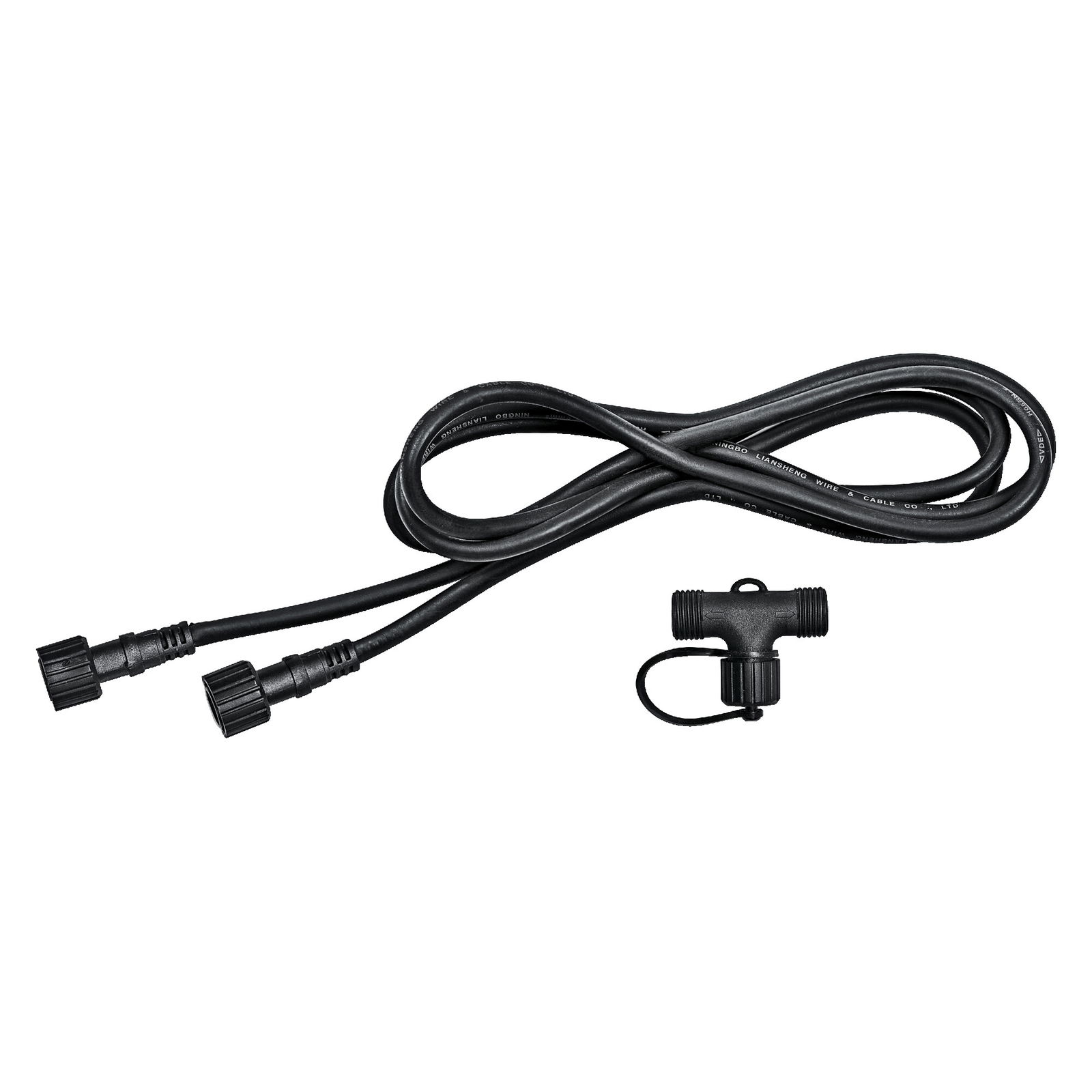 Laidų jungčių komplektas LEDVANCE HYBRID CABLE SET įkraunamai saule / 12V sistemai, IP67