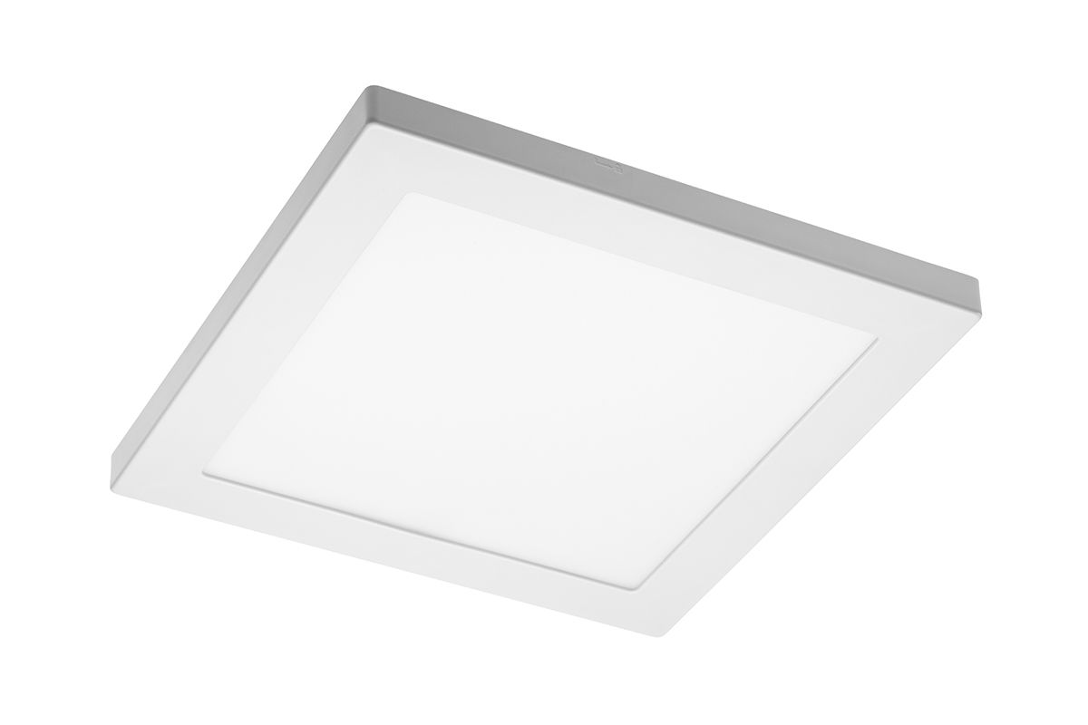 Įleidžiama LED panelė GTV MOZA, IP40, 18 W, 1500 lm, 4000 K, reguliuojamas skylės skersmuo, 23x23 cm