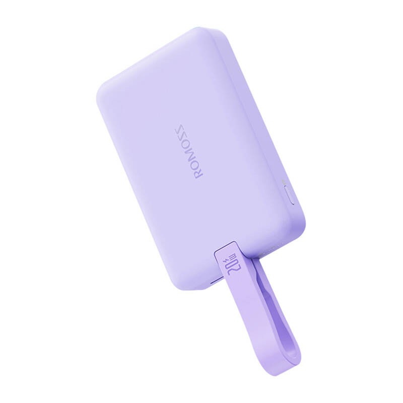 Powerbank Romoss WMS10 10000mAh 20W (violetinės spalvos)