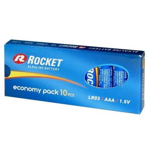 "Rocket LR03-10BB (AAA) ECO Pack" 10 vnt.