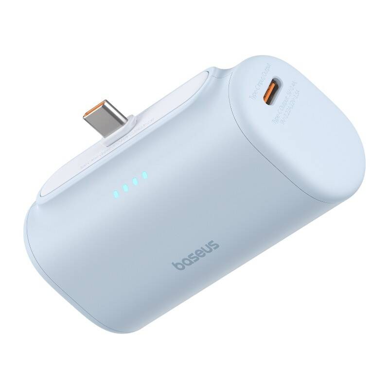 Maitinimo baterija baseus Compact USB-C 5000 mAh, 20 W (mėlyna)