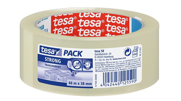 Pakavimo juosta TESA Strong 66m x 50mm 57167-00000-05