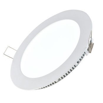 Įleidžiama LED panelė HOROZ, 12 W, 660 lm, 4200 K, ø17 cm, 2 vnt.