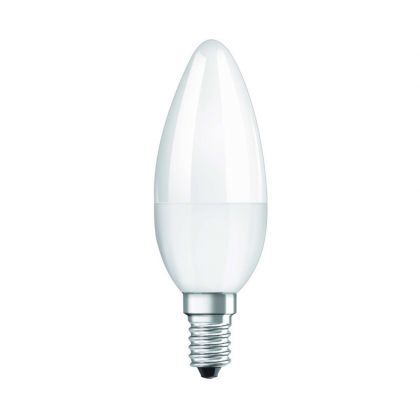 OSRAM Žvakės formos dimeriuojama LED lemputė B40, 5W, 2700K, E14, plastikinė, 470LM