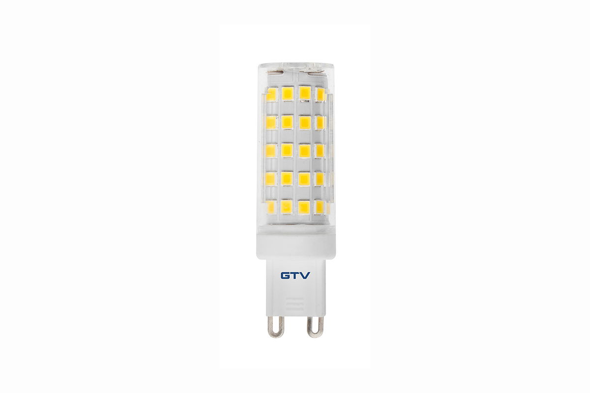 Šviesos diodų lemputė GTV, LED, 7W, G9, 560 lm, 4000K