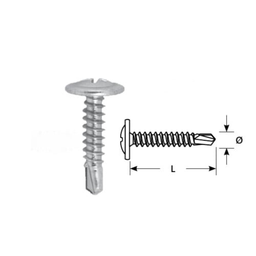 Sraigtas su grąžteliu STARFIX WT 4.2x32/F (33vnt)