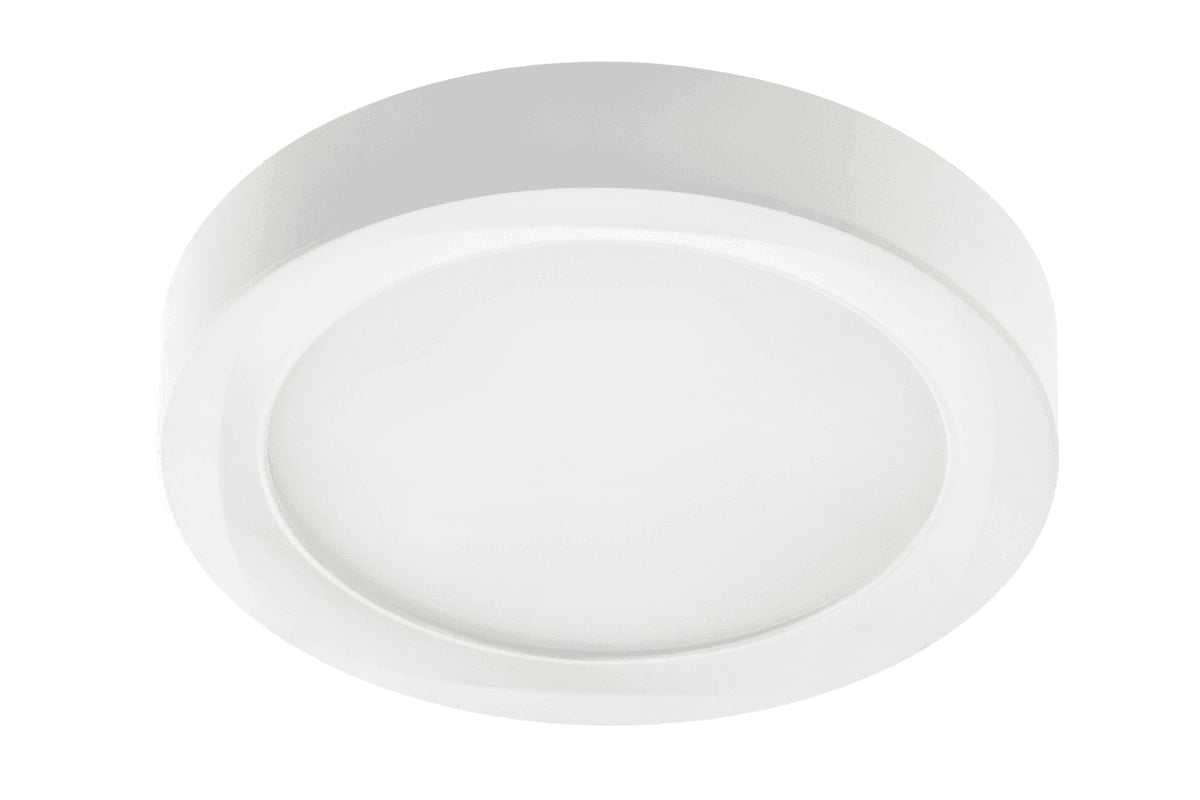 Šviestuvas lubinis apvalus baltas LOUIS LED (6W, 480lm, 4000K) GTV LD-LSNO06W-NB