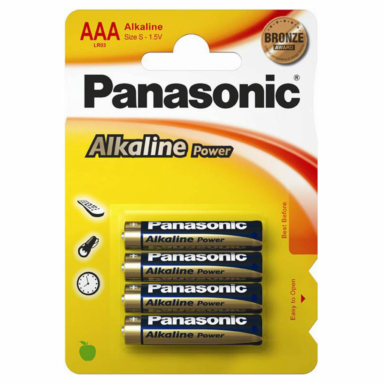 Baterija Panasonic Alkaline LR03 AAA (4 vnt.)