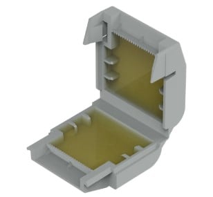 Gelinė sujungimo dėžutė Wago 207-1331 (IPX8, 33,6x17,8x32, pilka)