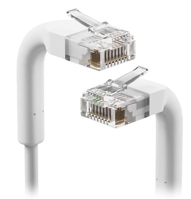 Kabelis patch Ubiquiti U-Cable-Patch-0.3M-RJ45 (Baltas, 0,30m, UTP, 6 Cat.)