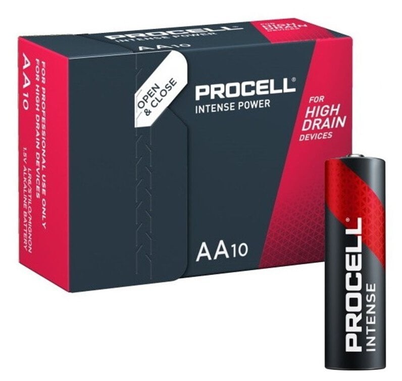 Baterija Duracell Alkaline Procell INTENSE LR6/AA (10 vnt.)