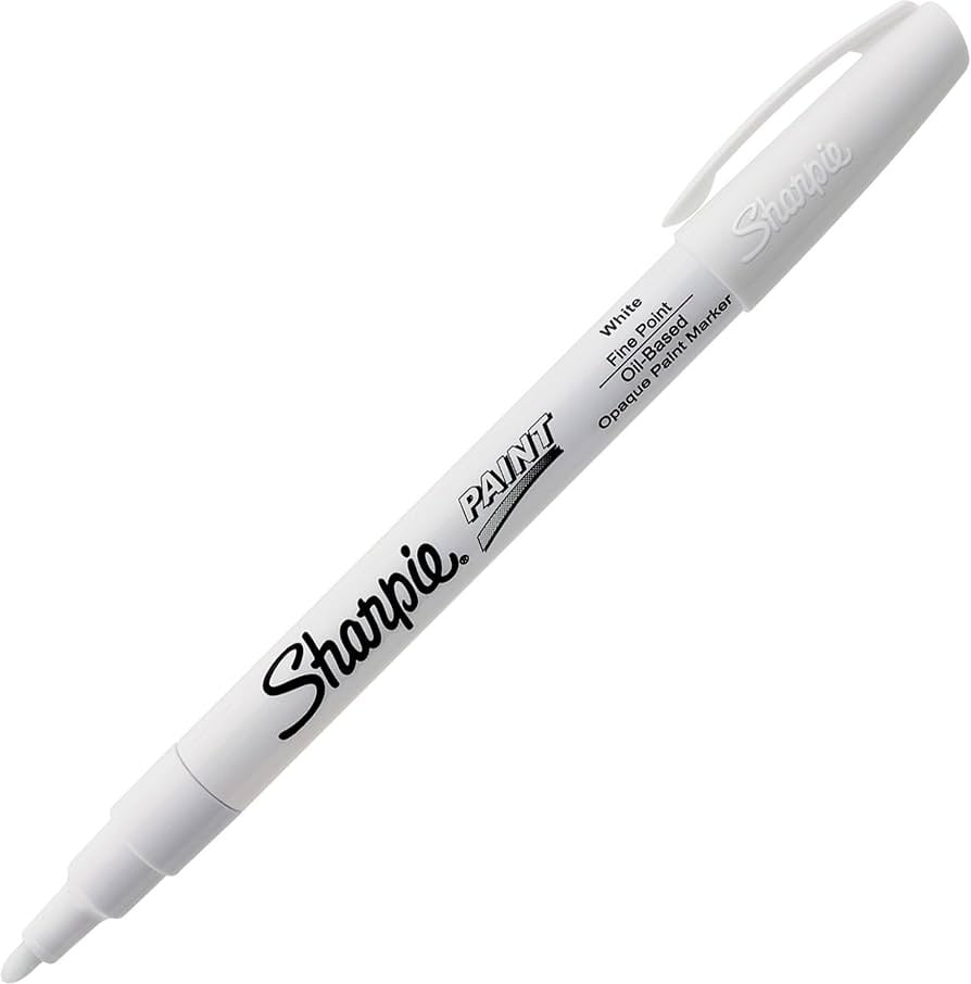 Markeris Sharpie (2mm, baltas)