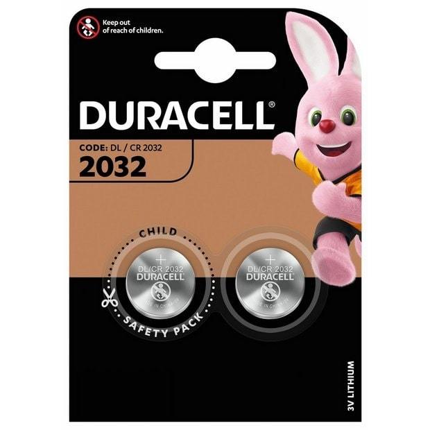 Elementai DURACELL 2032, 2vnt