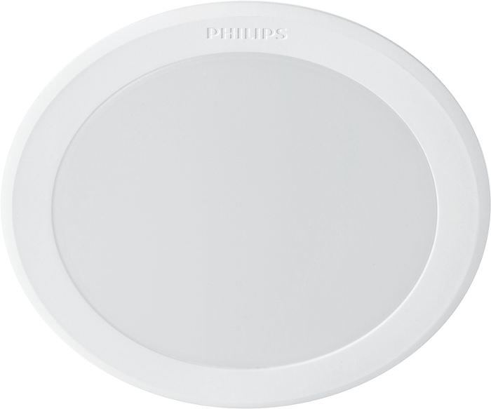 Įleidžiama LED panelė PHILIPS MESON, 5.5 W, 4000 K, 550 lm, ø9,5 cm