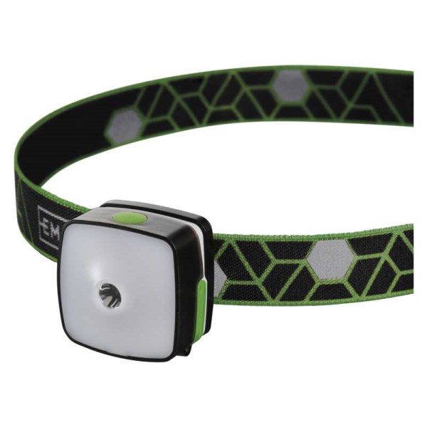 Žibintuvėlis pakraunamas ant galvos 1XCREE+SMD
