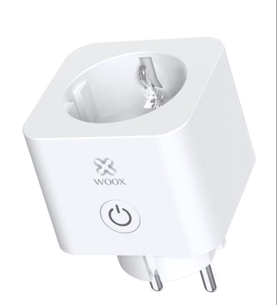 Išmanioji Wi-Fi rozetė, Wi-Fi, 3680W 16A, su energijos matavimu, TUYA / Smart Life, WOOX