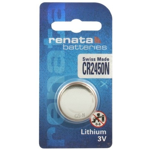 "Renata CR2450-1BB" lizdinė pakuotė 1 vnt.