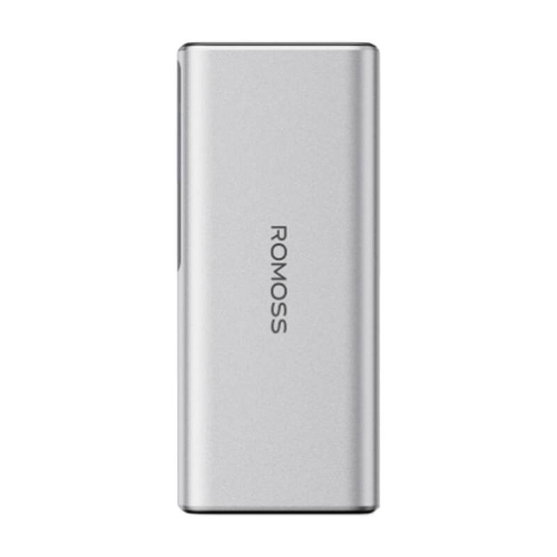 "Romoss PPU10" 10000mAh 130W maitinimo blokas (sidabrinis)