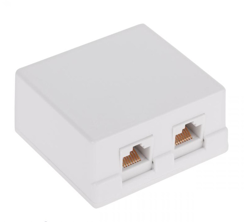 Virštinkinė rozetė 2xRJ45