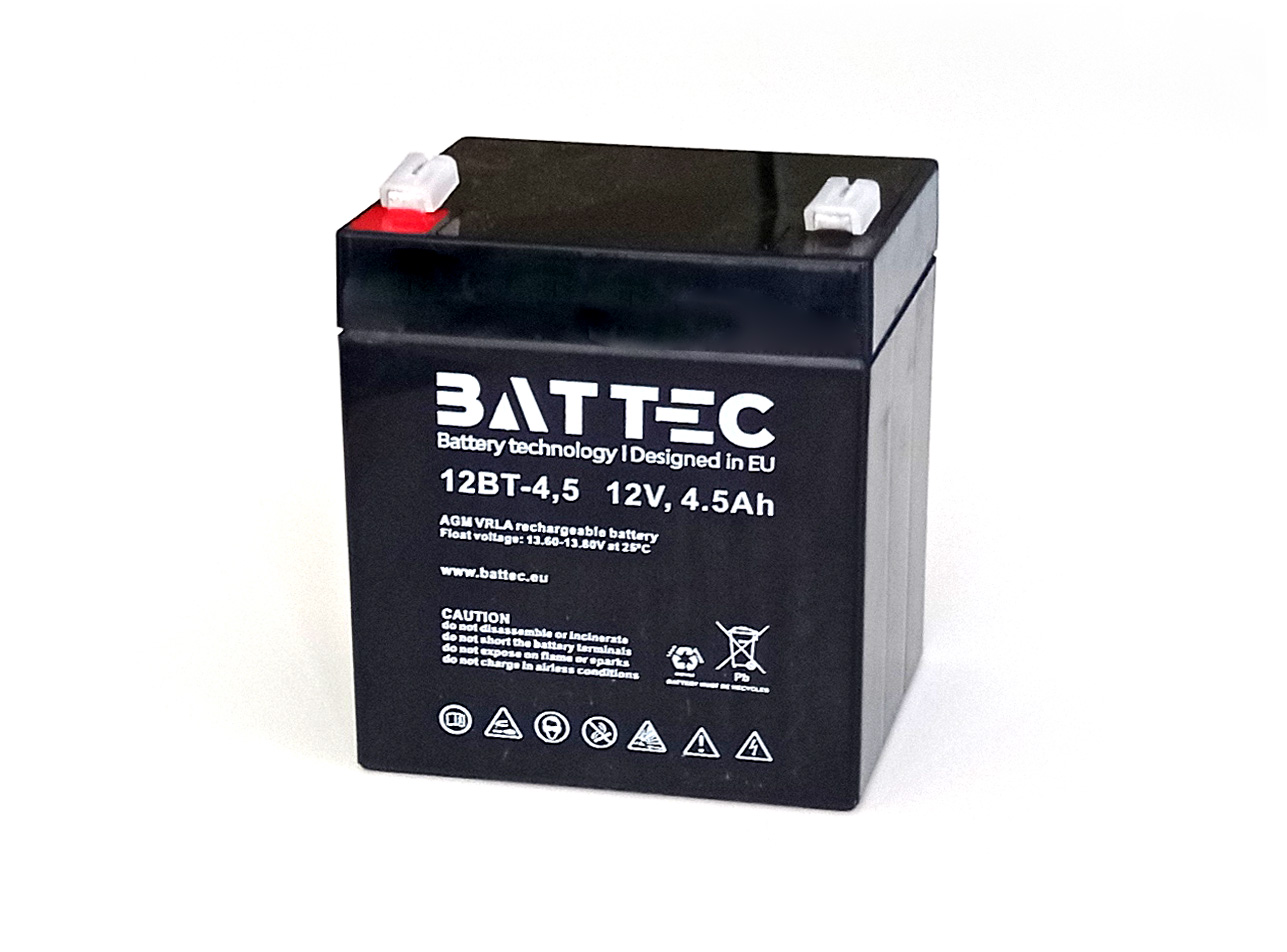Akumuliatorius BATTEC 4,5Ah 12V