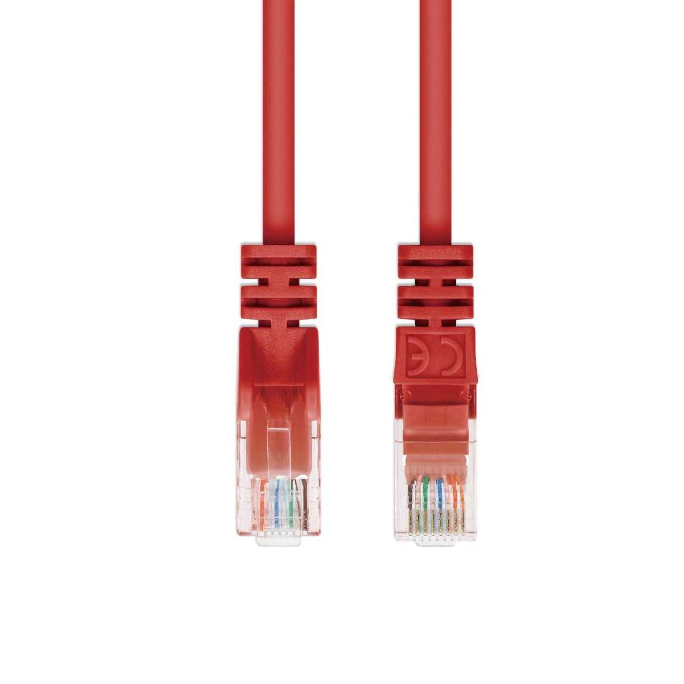 UTP patch kabelis PVC CAT5e 1m (raudonas)