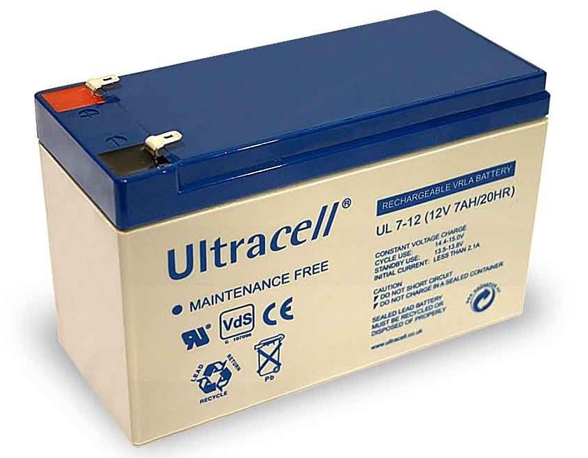 Akumuliatorius Ultracell UL7-12 7ah 12v