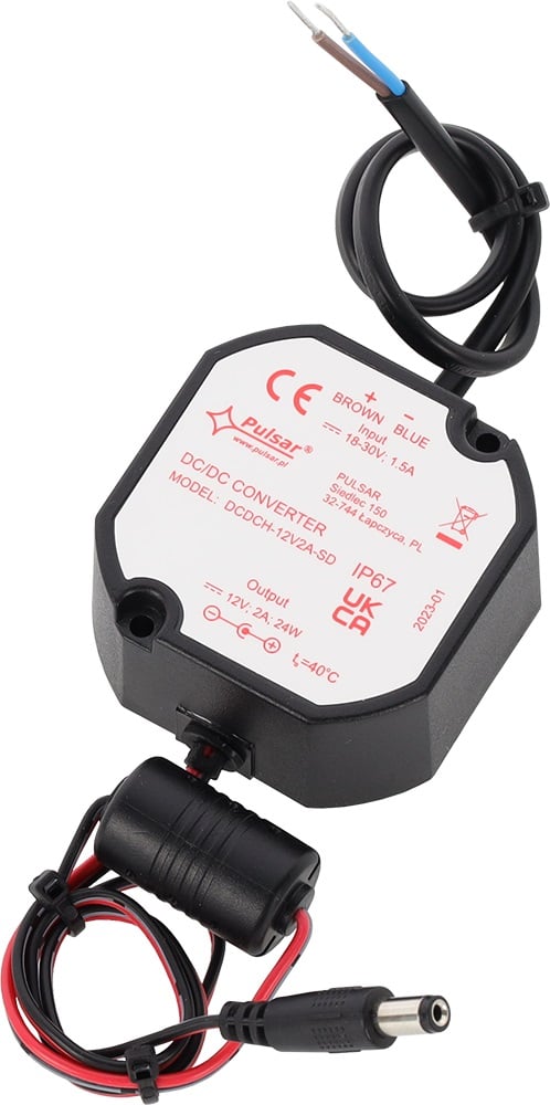 Įtampos keitiklis Pulsar DCDCH (2A/12V)