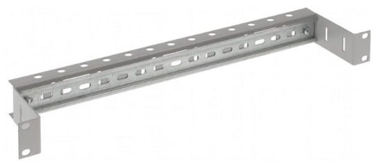 Holder for 19'' rack 2U with DIN rail (Recessed, 35mm)