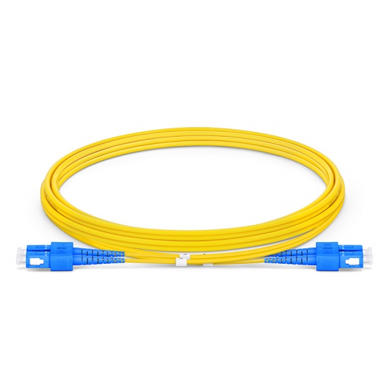 Optinis jungiamasis laidas SC/UPC-SC/UPC SM Duplex 15 m
