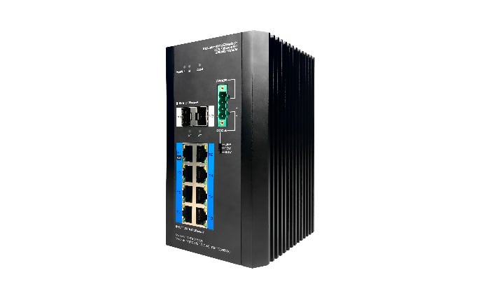 Utepo 10 prievadų komutatorius UTP7310S-PSD su PoE ir 2.5GBASE-X SFP (PRAM.BE MAIT.)