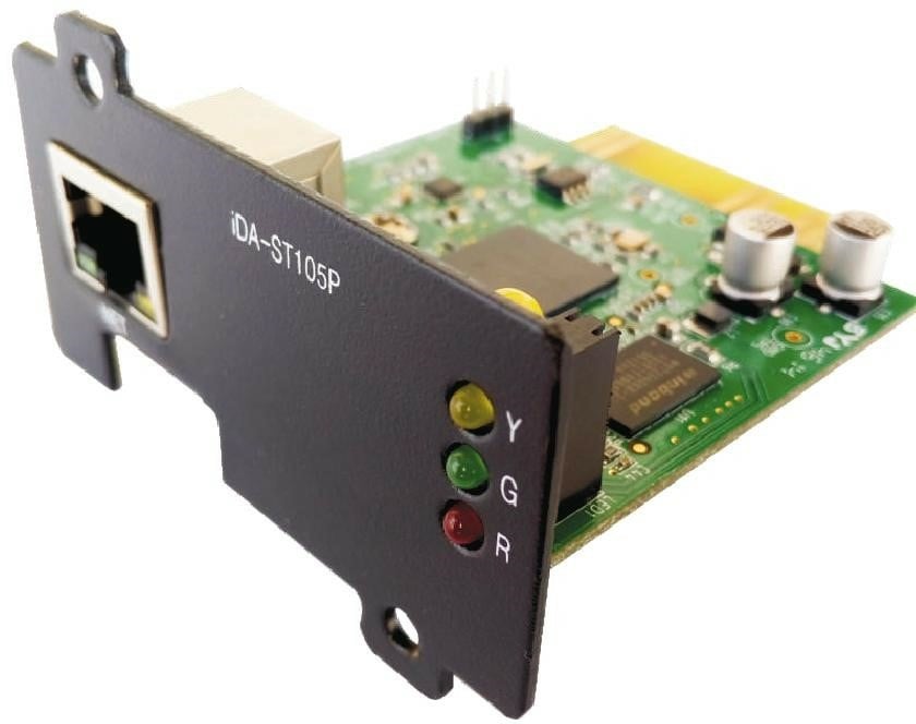 UPS SNMP LAN būsenos stebėjimo ir diagnostikos UPS su SNMP ir TCP/IP protokolais