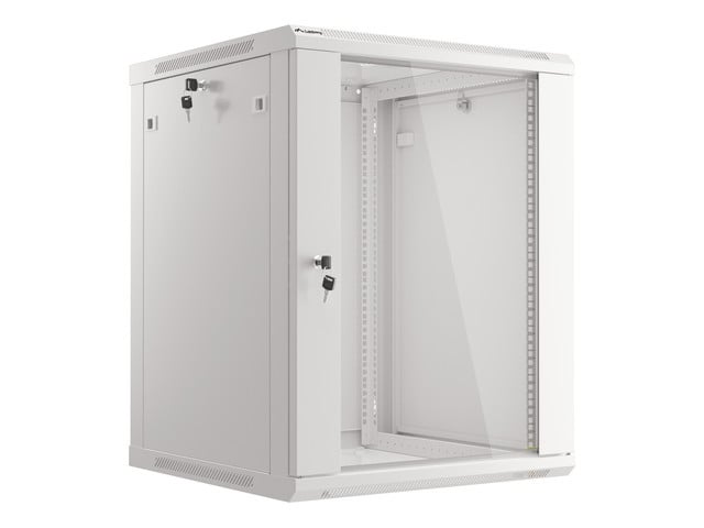 Komutacinė pakabinama spinta 19" 15U 600x450x769 (balta)