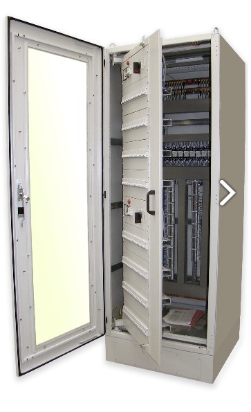 Komutacinė spinta 19'' 42U 800x800x1980 (pastatoma, Ral 7035, pramoninė)
