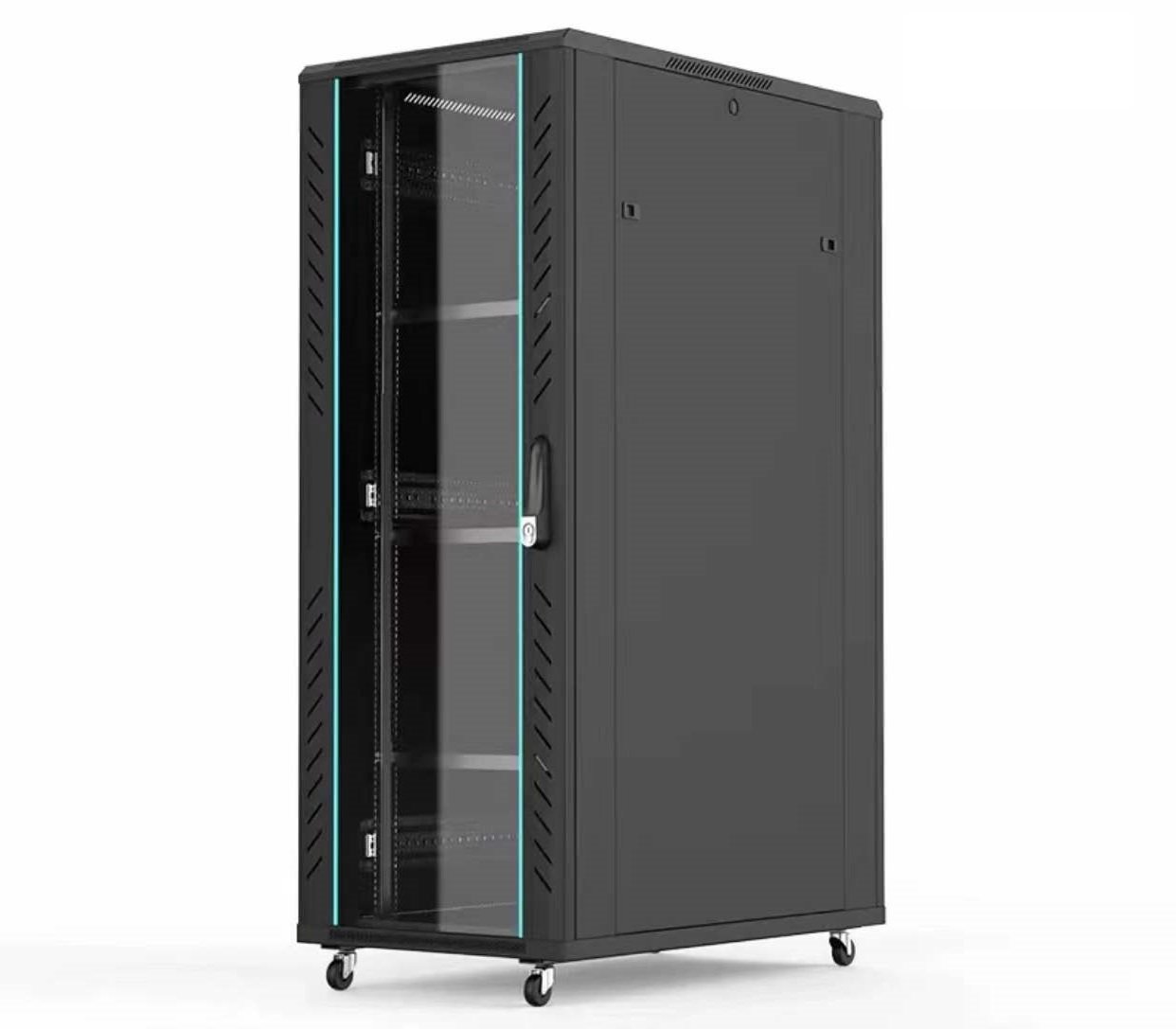 Komutacinė spinta 19'' pastatoma 37U 600x1000x1833 (nesurinkta, juoda)