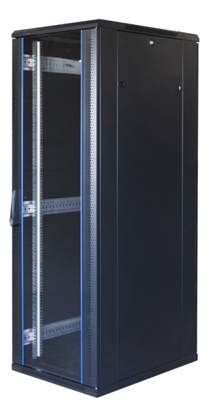 Komutacinė spinta 19'' pastatoma 37U 800x1000x1833 (nesurinkta, juoda)