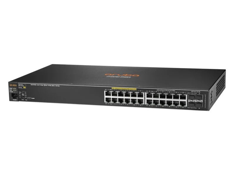 24 PoE prievadų komutatorius HPE ARUBA 2530-24-POE+