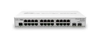 24 prievadų komutatorius MikroTik CSS326-24G-2S+RM 6